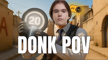 🔥 Donk POV FACEIT Mirage | CS2 Highlights & Clutch Moments 🔥