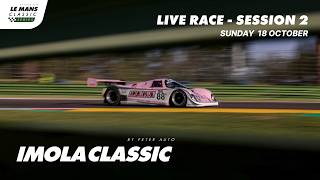 Live Race 2 Le Mans Classic Series - The Final Round 6 Imola