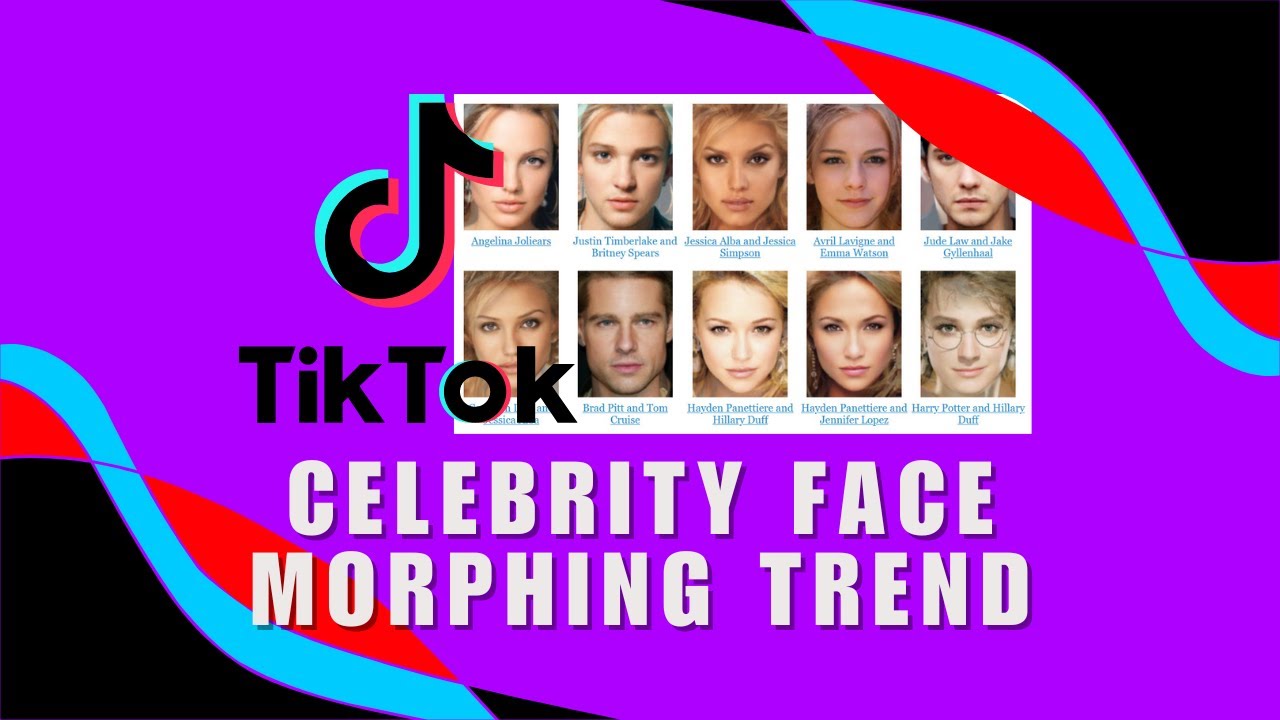 How to do Celebrity Face Morphing Trend YouTube