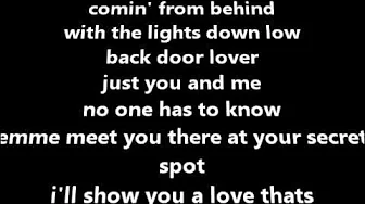 DuJour Back Door Lover Lyrics Josie And The Pussycats DuJour Back Door Lover Lyrics Josie And The Pussycats