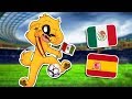 Mexico vs espaa  que equipo ganar este partido  mikecrack juega futbol airconsole