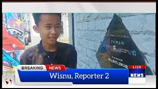 tugas warta bahasa sunda dengan tema objek wisata judulnya adalah taman corat coret Khairul Xl
