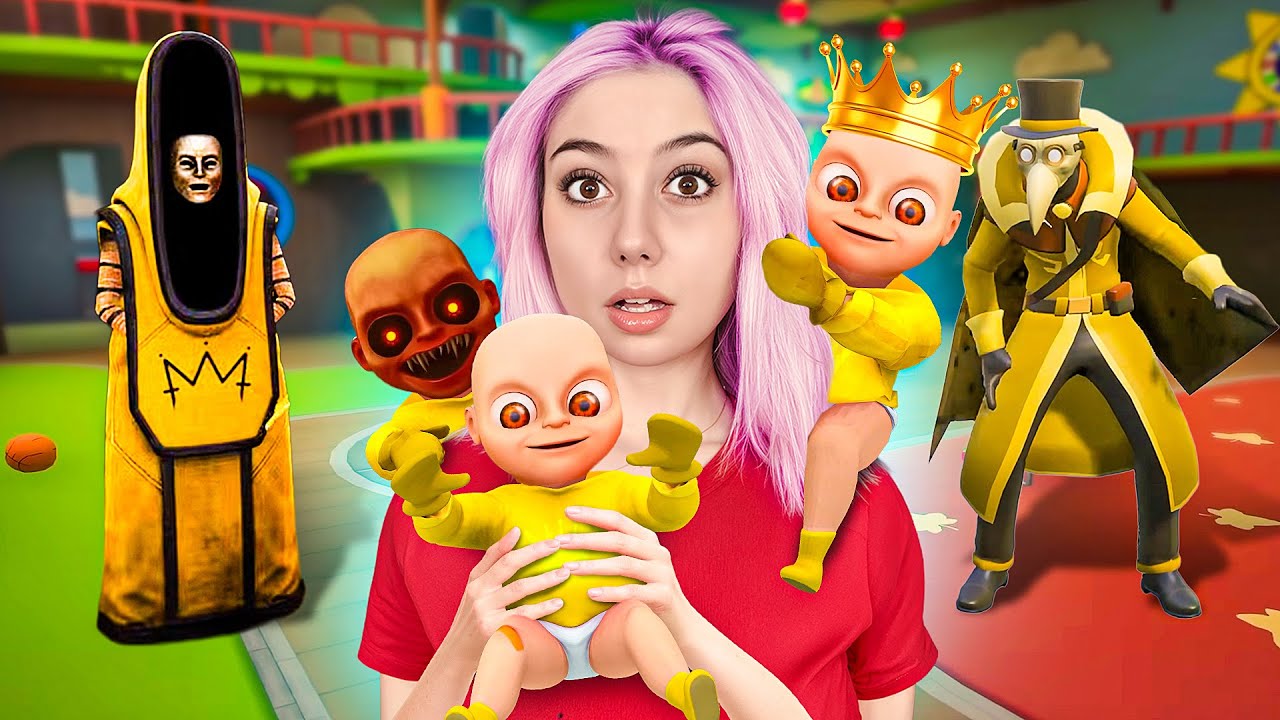 Fugi din GRADINITA BEBELUSIOR in Galben ! (Crown Childcare Update)