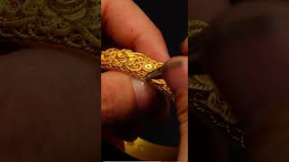 filigree work gold jewellery#skills