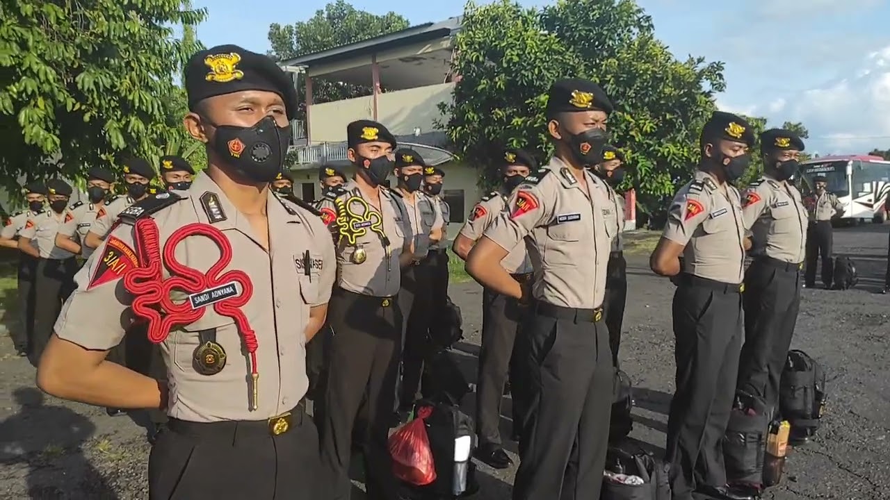 Apel Pelaksanaan IBL Siswa Diktuk Bintara Polri Gel I T.A. 2022