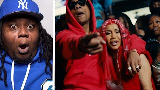 CARDI B WENT BRAZY!!!! Kay Flock - Shake It feat. Cardi B, Dougie B (Official Video) REACTION!!!!!