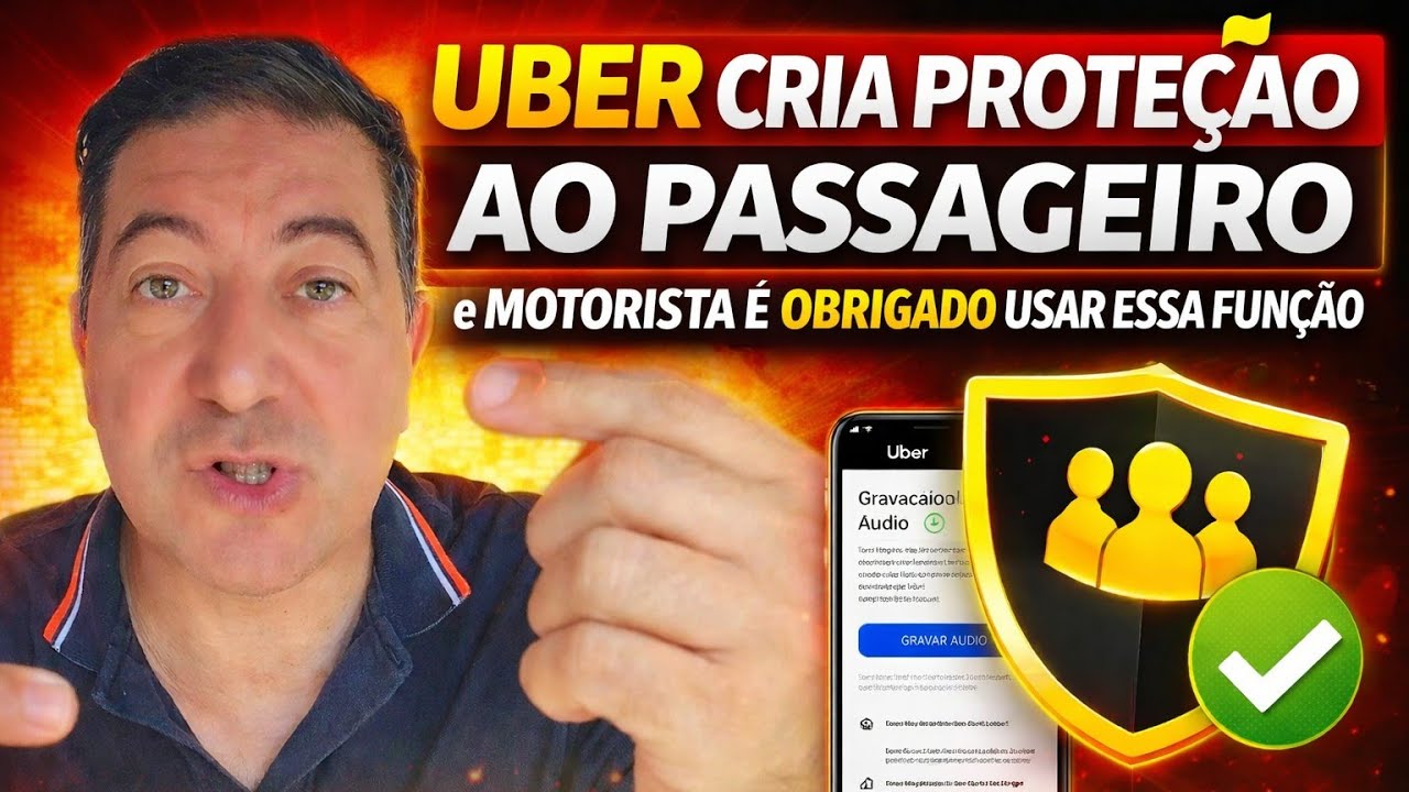 🔴🤔 UBER MUDA TUDO e MOTORISTA TEM QUE USAR ESSA FUNÇÃO 🔴🤔