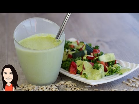 Vegan Sunflower Seed Ranch Dressing - NO OIL RECIPE!