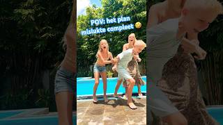 Hij doet NOOIT meer mee na dit dansje 😅💦 #shorts #prank #bellingashorts 🆎