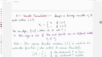 MaxCut Combinatorial Optimization Problem on Quantum Computer: Part-1