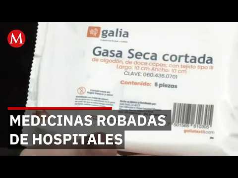 Venden en redes sociales insumos robados de hospitales públicos