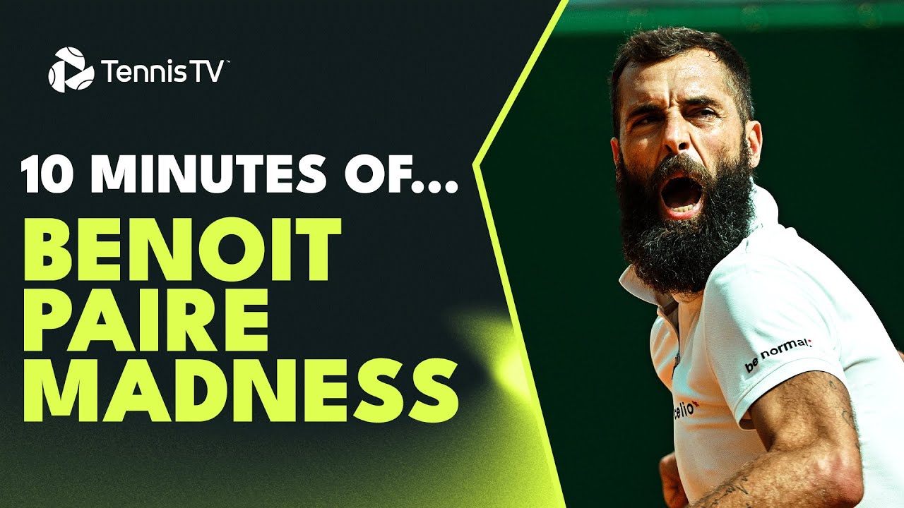 10 Minutes Of Benoit Paire Madness!