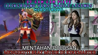 POLOSAN/MENTAHAN QUOTES PMV 30 DETIK | BACKGROUND HERO MOBILE LEGENDS | DJ GAM GAM PIAYE