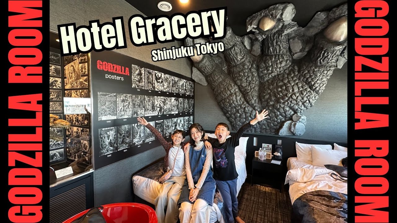 [Ep.43] Godzilla Room | Hotel Gracery Shinjuku