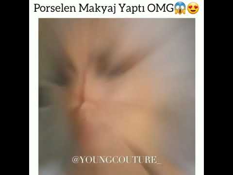 Porselen Makyaj Yaptı OMG #danlabilic #meryemcan #seydaerdogan #basakkarahan