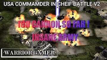 C&C Generals Zero Hour Reborn V5 -USA Commander in Chief (Very Insane Army)