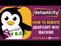 How to remote  adopisoft coin wifi machine using dataplicity  adopisoft