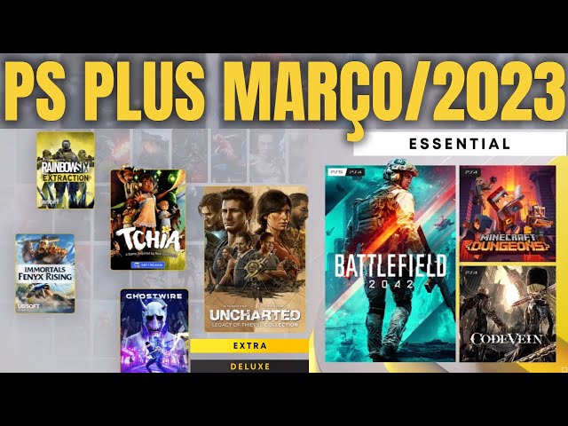 JOGOS PS PLUS EXTRA E DELUXE DEZEMBRO 2023 - Isso sim é um Feliz Natal!?  Opinião sincera! 