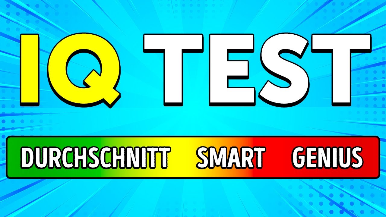 Ein unterhaltsames IQ-Quiz für das exzentrische Geni