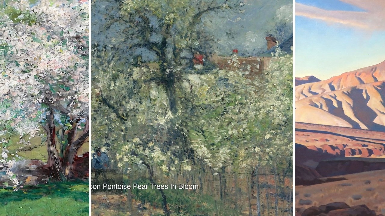 Fine Art TV — Silent Art Gallery · July 25 Morning | The Garden Of Maubuisson Pontois… & others