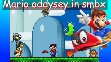 SMBX 1.4.4 | SUPER MARIO ODDYSEY SCRIPT | Showcase