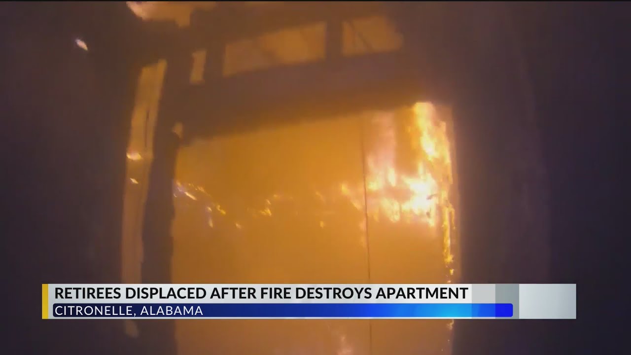 Three residents left without a home after an apartment fire - YouTube