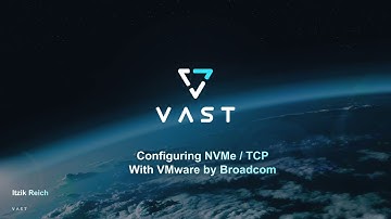 Configuring NVMe/TCP with VAST Data AI OS and VMware vSphere