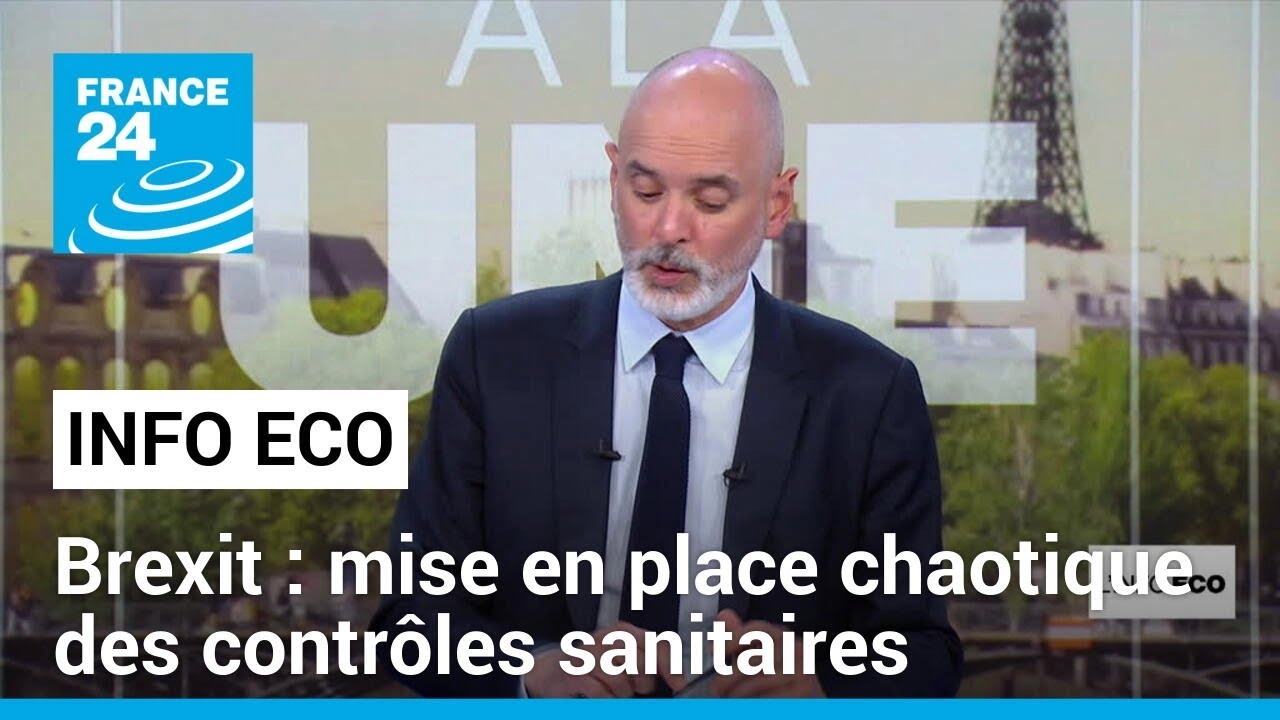Royaume-Uni : mise en place chaotique des contrôles sanitaires post-Brexit • FRANCE 24