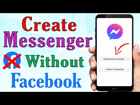 Create New Messenger Account Without Facebook  ||  How to open Messenger without Facebook