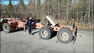 Why such a long trailer??? by Lucky Banana Heavy Haul 5,639 views 6 months ago 2 minutes, 8 seconds