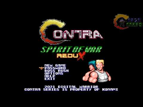 CONTRA SPIRIT OF WAR REDUX V 1.1 BOSSRUSH (PC,FANGAME)