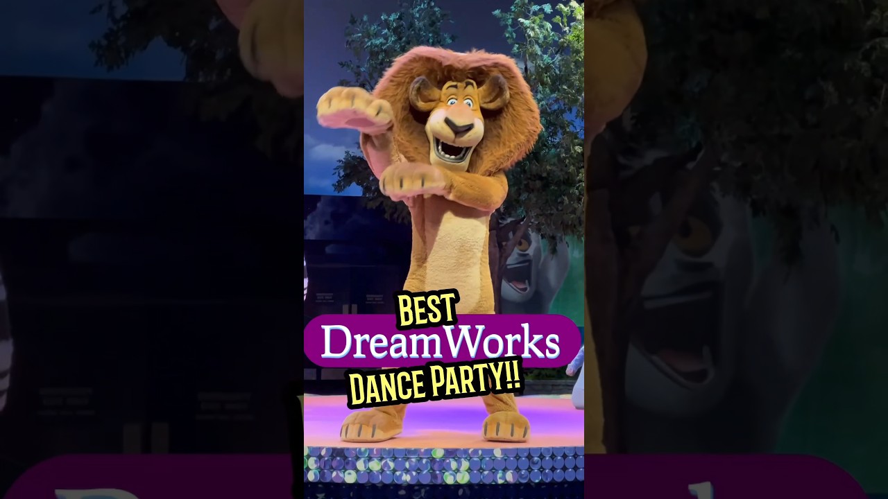 Best! DreamWorks Dance Party! Universal Studios! 