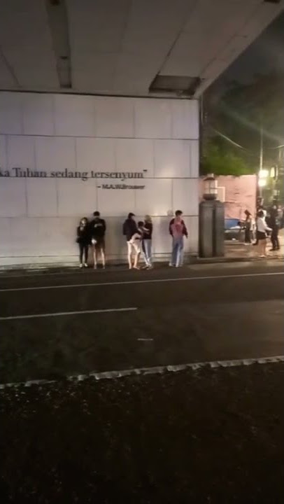 Suasana Malam Jl.Asia Afrika Bandung #shorts #deardiary
