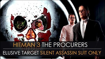 Hitman 3 -  The Procurers Elusive Target Easy SASO (2:33) - Silent Assassin Suit Only - Dartmoor