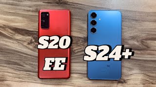 Samsung Galaxy S24+ vs Samsung Galaxy S20FE 4G