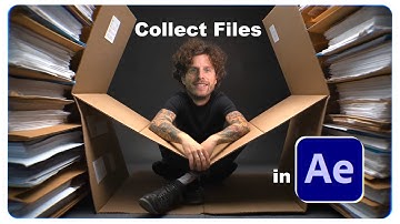 Reduce Project and Collect Files in After Effects - TUTORIAL