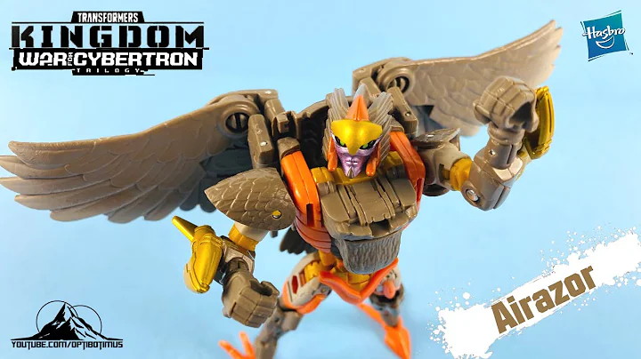 Transformers War for Cybertron Kingdom Deluxe Class AIRAZOR Video Review