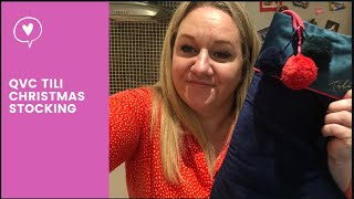 The QVC Tili Christmas Stocking
