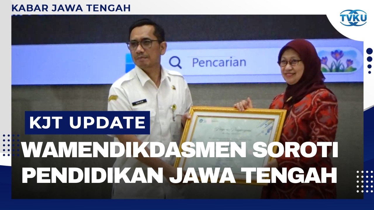 Wamendikdasmen Dorong Peningkatan Mutu Pendidikan Jateng