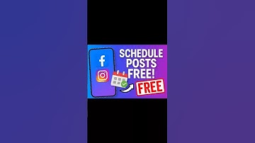 How to schedule posts on Facebook & Instagram for free