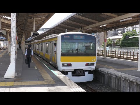 「上り」も「下り」も幕張駅中線に入線する【71B運用】　総武緩行線