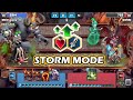 Castle Crush 😂 Funny moments 😂 Storm Mode 🚀🚀GamePlay Lvl 10 RGame