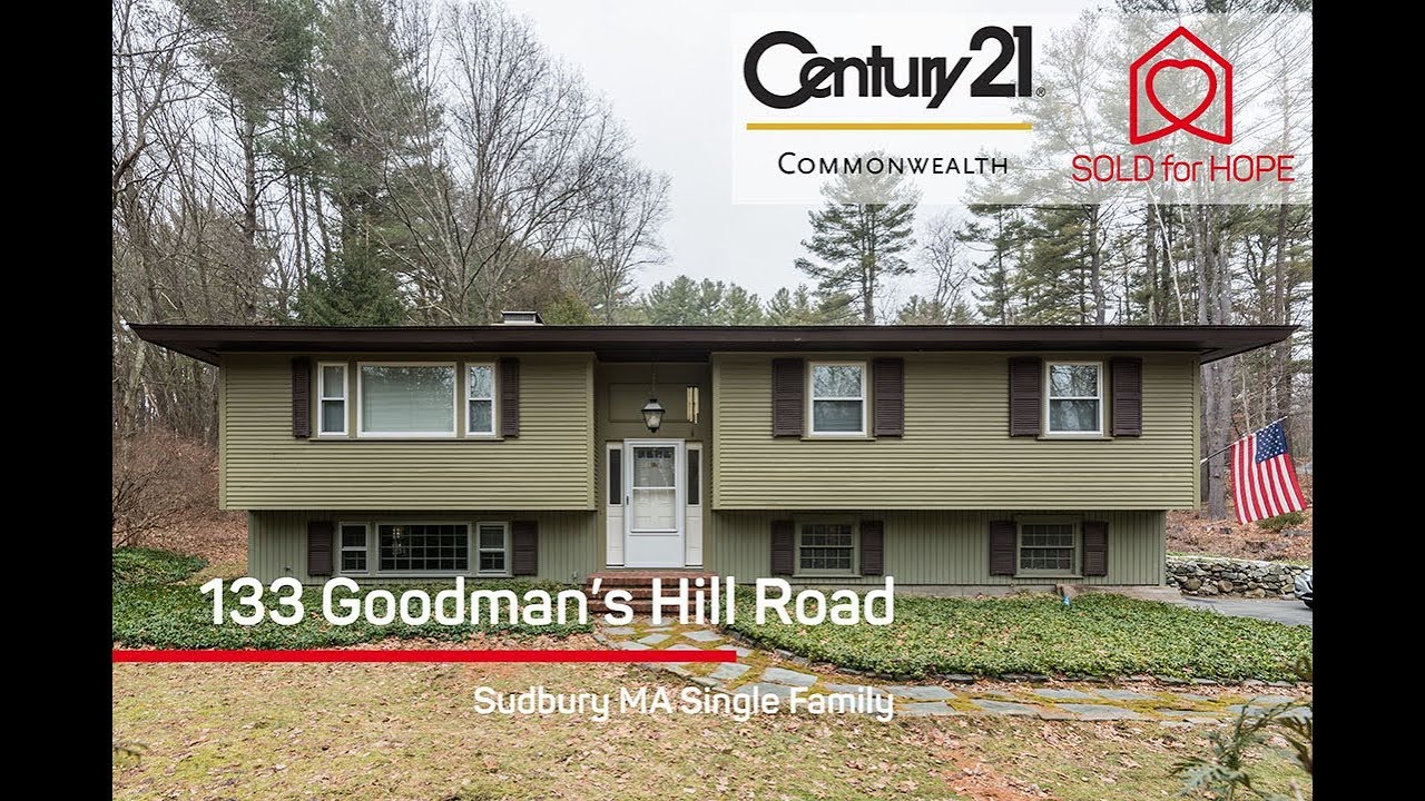 SOLD for HOPE Home 133 Goodman's Hill Road Sudbury MA 01776 YouTube