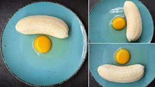 Combine Egg With Banana & Make This Delicious Recipe | Simple Breakfast Recipe | Quick Snacks