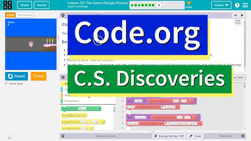 Code.org Lesson 26.7 The Game Design Process | Answer Tutorial | Unit 3 CS Discoveries