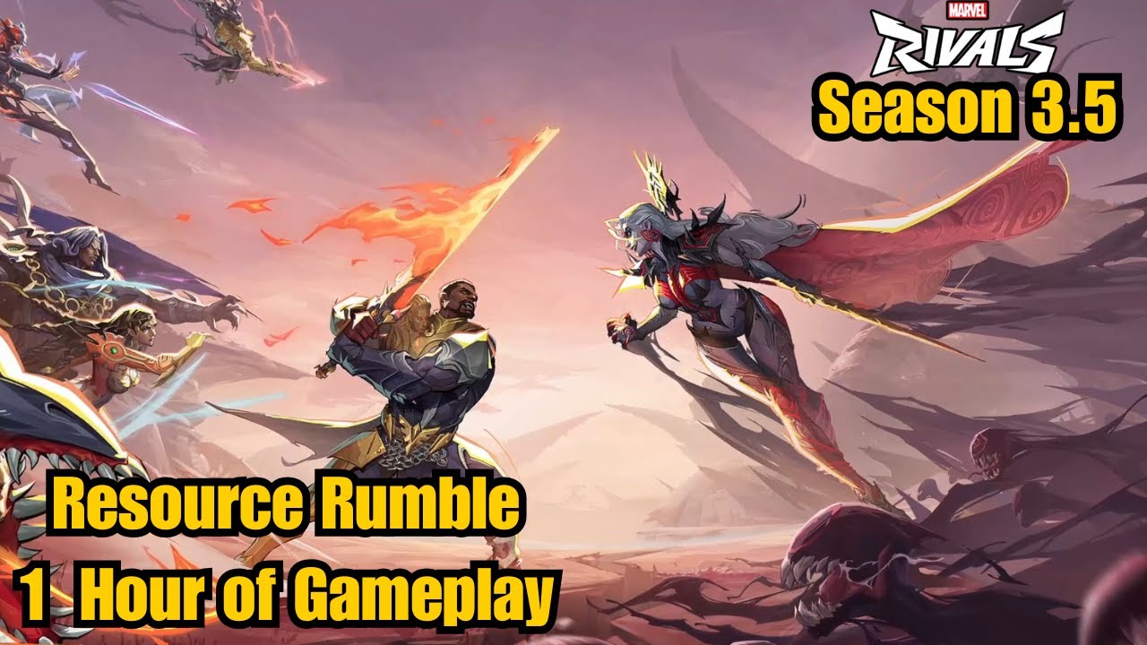 Marvel Rivals Recource Rumble Resource Rumble 1 Hour of Gameplay | Marvel Rivals | Season 3.5 - YouTube