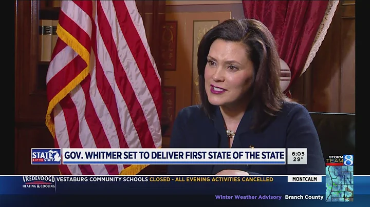 Gov. Whitmer prepares for first State of the State address
