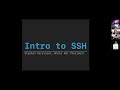 Intro to ssh  stephen parkinson
