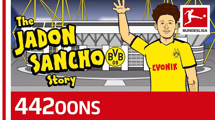 The Story of Jadon Sancho - Powered by 442oons