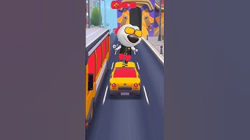 Talking Tom Gold Run Talking Hank Red Android iOS Gameplay #talkingtom #shortsfeed #shorts